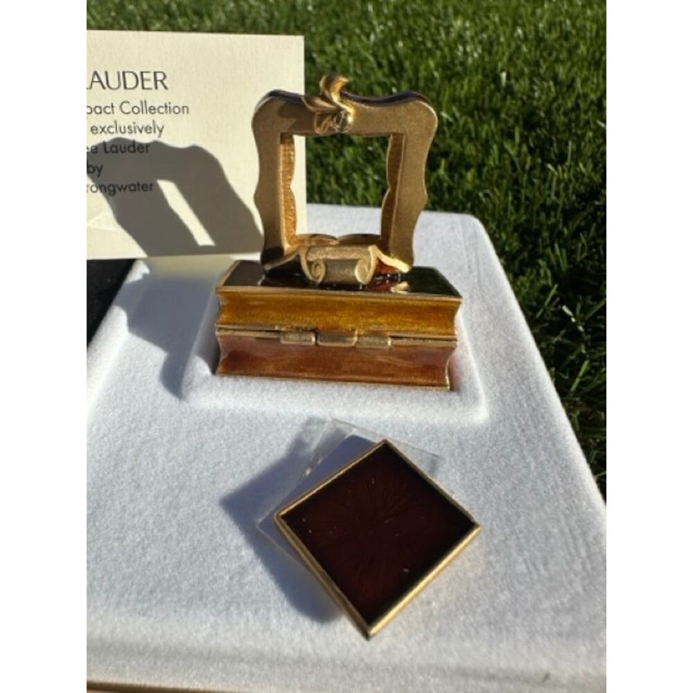 ESTEE LAUDER PERFUME COMPACT RARE 2002 ROMANTIC EDITION MIBB ~ BEAUTIFUL - Picture 8 of 16